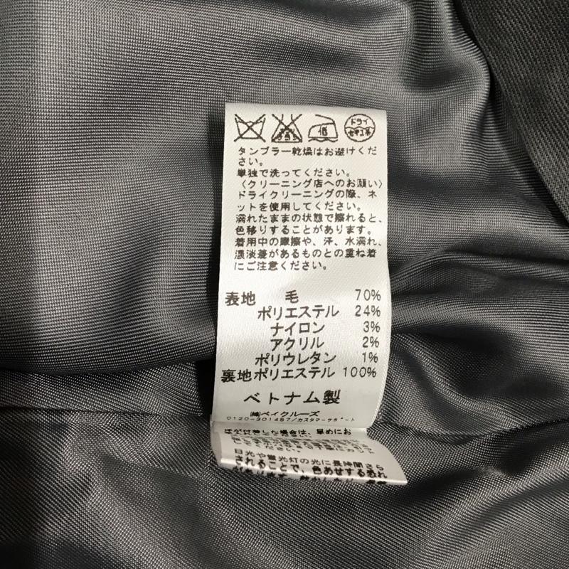 レリュームジャーナルスタンダード relume Journal Standard パンツ スラックス スラックスパンツ ワイドパンツ カジュアルパンツ センタータックパンツ M 無地 灰 / グレー /  メンズ USED 古着 中古 10116897