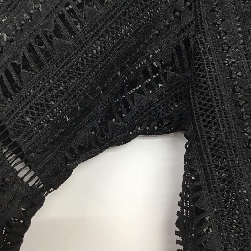 ジーナシス JEANASIS シャツ、ブラウス 長袖 JS063453SB FREE 無地 黒 / ブラック /  レディース USED 古着 中古 10141319