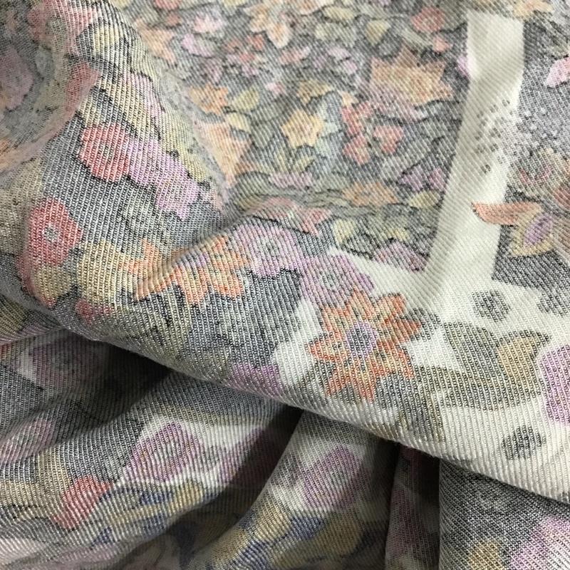 ザラ ZARA TRAFALUC ワンピース ロングスカート 長袖ロングワンピース Ｖネック フレアワンピース XS 総柄 マルチカラー / マルチカラー /  レディース USED 古着 中古 10136022