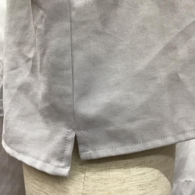 カンゴール KANGOL シャツ、ブラウス 半袖 L ワンポイント 灰 / グレー /  メンズ USED 古着 中古 10117045