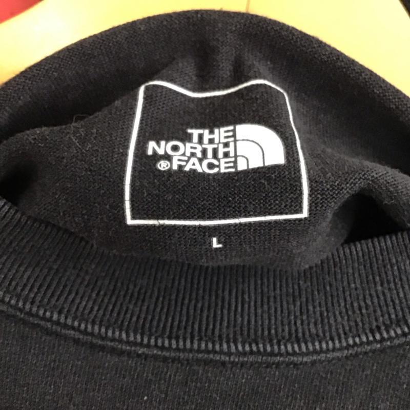ザノースフェイス THE NORTH FACE Tシャツ 半袖 nt32033 エクストリームTシャツ プリントTシャツ L ロゴ、文字 黒 / ブラック /  メンズ USED 古着 中古 10151011