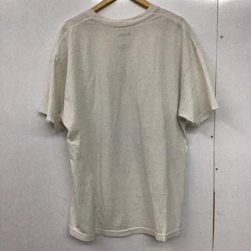 バターグッズ BUTTER GOODS Tシャツ 半袖 半袖カットソー プリントTシャツ クルーネックカットソー XL プリント 白 / ホワイト /  メンズ USED 古着 中古 10145579