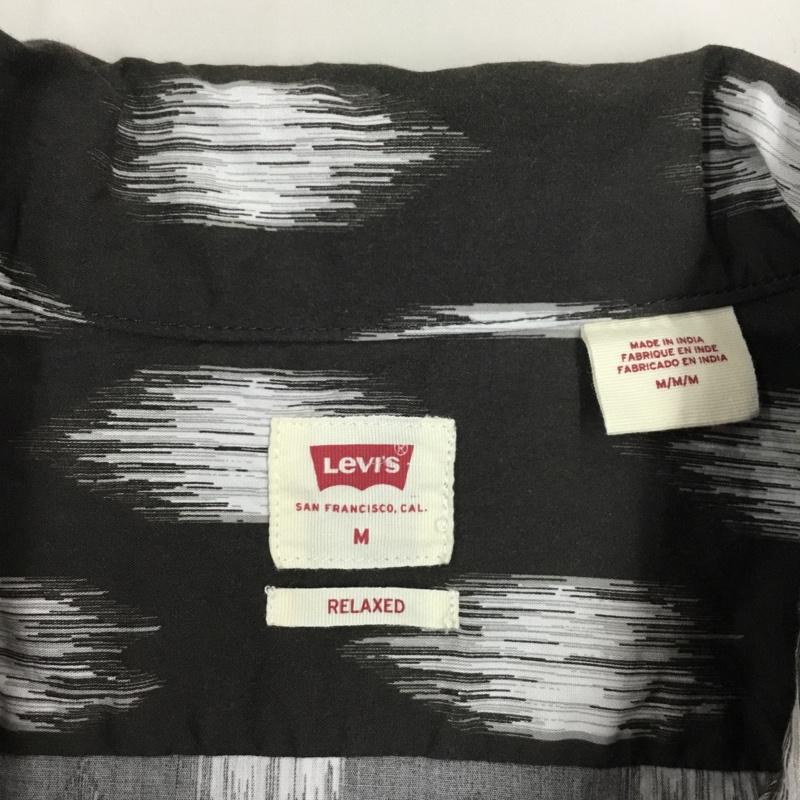 リーバイス Levi s シャツ、ブラウス 半袖 半袖シャツ カラーシャツ 半袖カットソー 総柄シャツ M プリント マルチカラー / マルチカラー /  メンズ USED 古着 中古 10116684