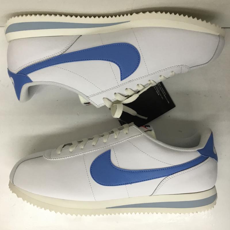 ナイキ NIKE スニーカー スニーカー WMNS CORTEZ ウィメンズ コルテッツ DN1791-102 タグ付 29.0cm ロゴ、文字 白 / ホワイト / X 水色 / ライトブルー /  メンズ USED 古着 中古 10107273