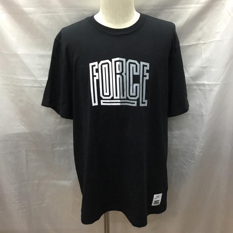 ナイキ NIKE Tシャツ 半袖 FJ2313-010 AS M NK TEE ST 5 FA23 XXL ロゴ、文字 黒 / ブラック /  メンズ USED 古着 中古 10117085