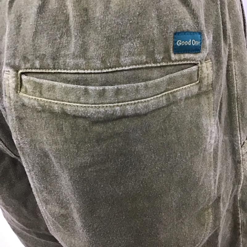 グッドオン Good On パンツ ショートパンツ ショートパンツ ハーフパンツ カジュアルパンツ L 無地 カーキ / カーキ /  メンズ USED 古着 中古 10119701