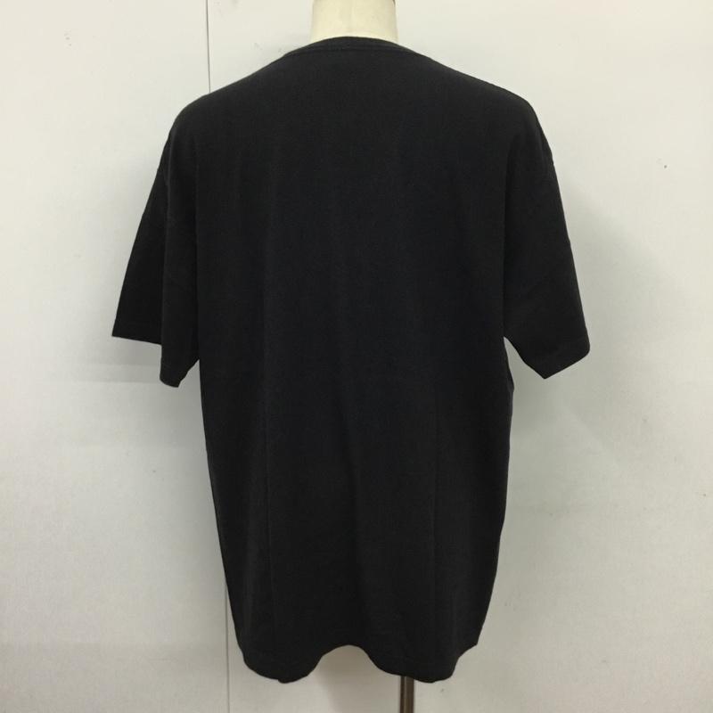 ハフ HUF Tシャツ 半袖 半袖カットソー プリントTシャツ クルーネックカットソー XL プリント 黒 / ブラック /  メンズ USED 古着 中古 10120804