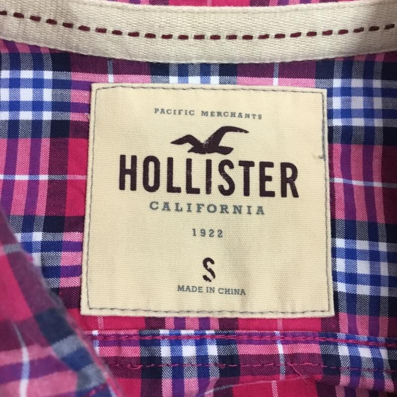 ホリスター Hollister シャツ、ブラウス 半袖 ボタンダウンシャツ S チェック マルチカラー / マルチカラー /  メンズ USED 古着 中古 10108979