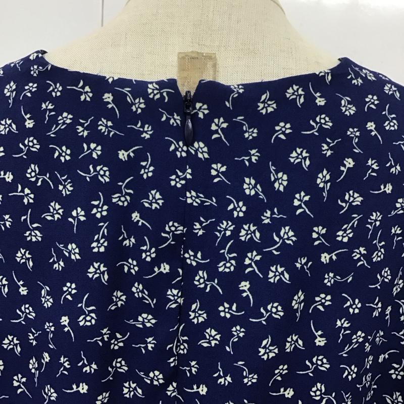 スライ SLY ワンピース ロングスカート 030fsr33-4720 TINYFLOWERFRILLワンピース ロングワンピース フレアスカート 2 総柄 青 / ブルー /  レディース USED 古着 中古 10109232
