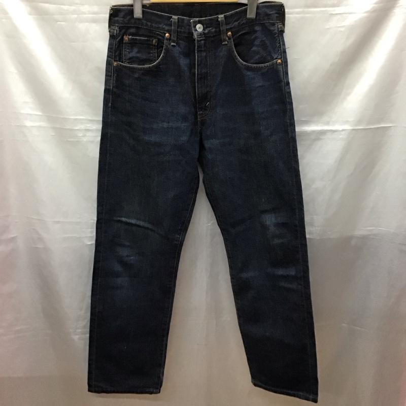 リーバイストラウスアンドコー Levi Strauss & co. パンツ デニム、ジーンズ デニムパンツ ストレートパンツ ワイドパンツ カジュアルパンツ 32インチ 無地 インディゴ / インディゴ /  メンズ USED 古着 中古 10113577