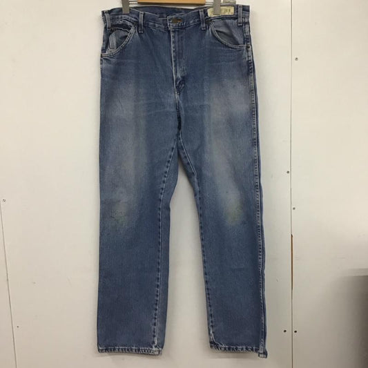 ディッキーズ Dickies パンツ デニム、ジーンズ デニムパンツ ワイドパンツ カジュアルパンツ Gパン 36 無地 インディゴ / インディゴ /  メンズ USED 古着 中古 10139722