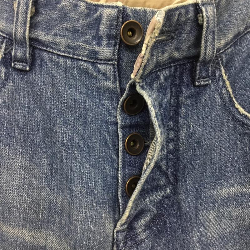 ティーシーエスエス TCSS パンツ デニム、ジーンズ デニムパンツ スリムパンツ ストレッチパンツ ジーンズ 30インチ 無地 インディゴ / インディゴ /  メンズ USED 古着 中古 10117584