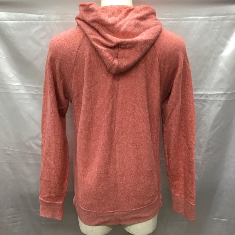 チャンピオン Champion パーカー 長袖 長袖パーカー フード付きパーカー ジップアップパーカートレーナー L 無地 赤 / レッド /  メンズ USED 古着 中古 10113878
