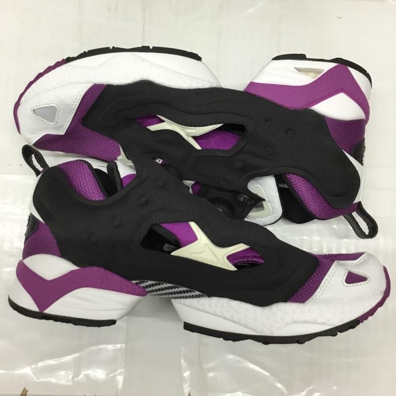 リーボック Reebok スニーカー スニーカー GX2662 INSTAPUMP FURY 95 28cm 28.0cm ロゴ、文字 白 / ホワイト / X 黒 / ブラック / X 紫 / パープル /  メンズ USED 古着 中古 10119899