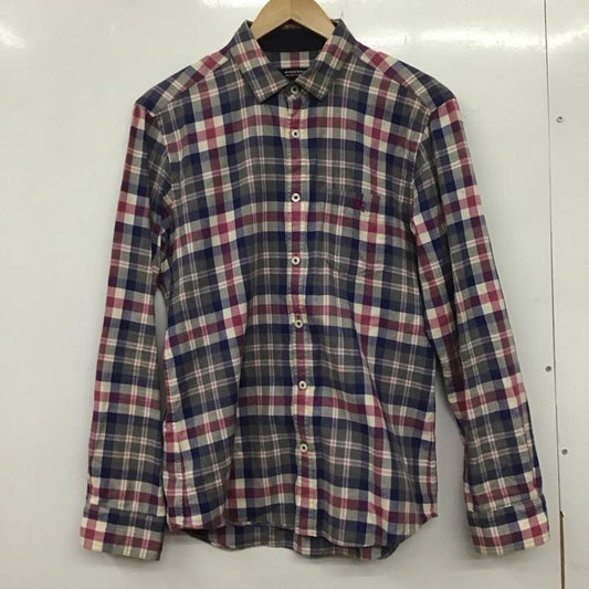 バーバリーブラックレーベル BURBERRY BLACK LABEL シャツ、ブラウス 長袖 D1M12-611-05 チェック 2 ワンポイント マルチカラー / マルチカラー /  メンズ USED 古着 中古 10139609