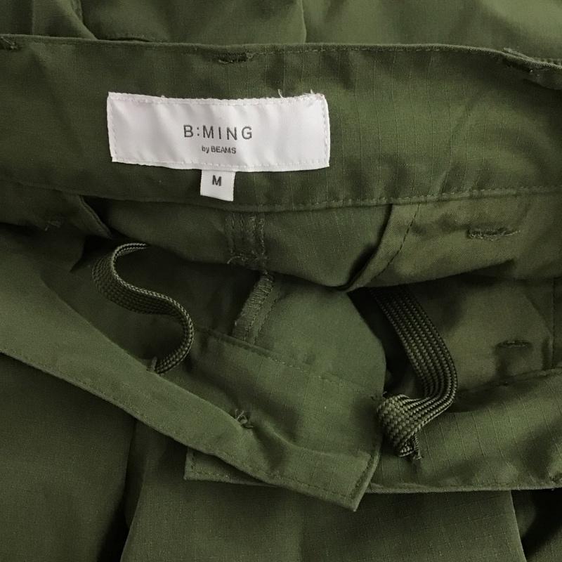 ビーミング バイ ビームス B:MING by BEAMS パンツ ワークパンツ、ペインターパンツ ワークパンツ ワイドパンツ カジュアルパンツ カーゴパンツ M 無地 カーキ / カーキ /  メンズ USED 古着 中古 10143410