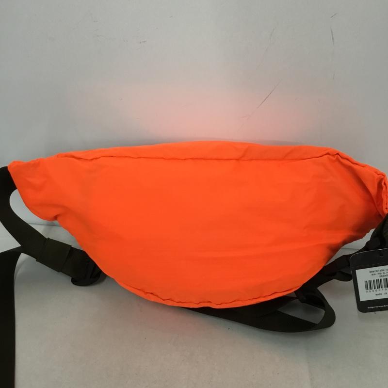 ブリーフィング BRIEFING ウエストバッグ ウエストバッグ BRM181204-040-001 ヒップバッグ ボディバッグ MINI POD SL PACKBLE 折りたたみ ロゴ、文字 橙 / オレンジ /  メンズ USED 古着 中古 10145168