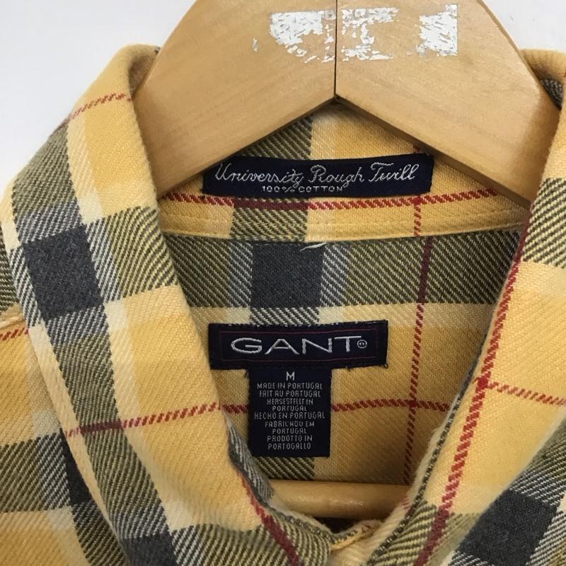 ガント GANT シャツ、ブラウス 長袖 長袖シャツ チェックシャツ カラーシャツ ボタンダウンシャツ M チェック マルチカラー / マルチカラー /  メンズ USED 古着 中古 10140516
