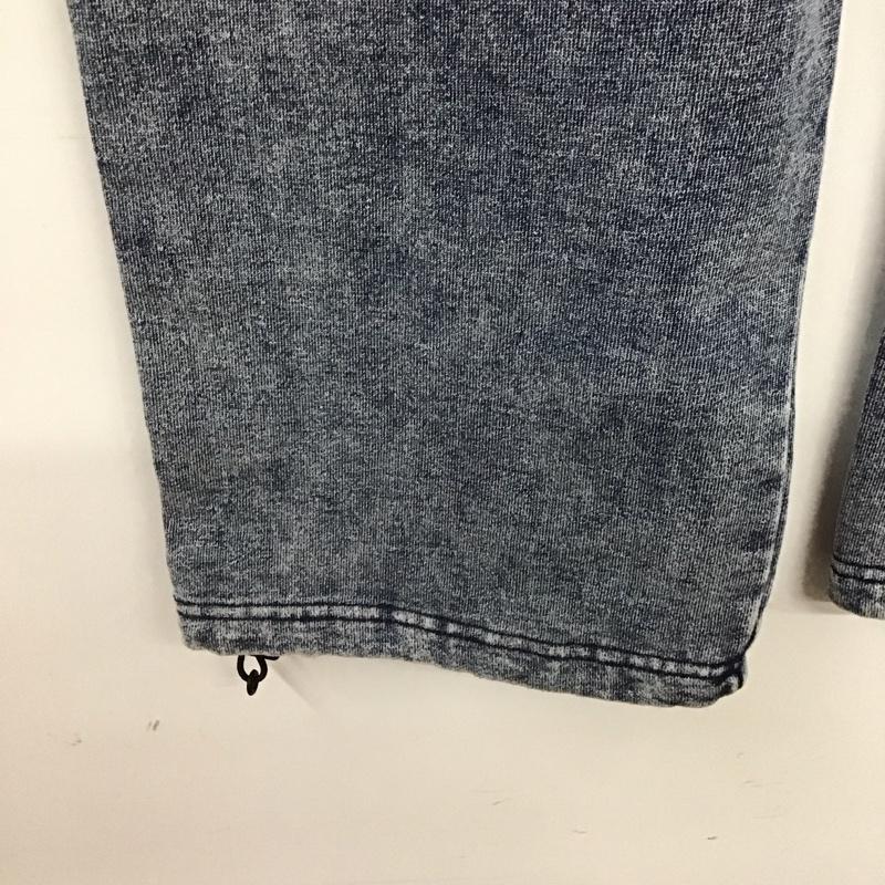 エックスガール X-girl パンツ ワークパンツ、ペインターパンツ スウェットパンツ ワイドパンツ カジュアルパンツ カーゴパンツ S ロゴ、文字 インディゴ / インディゴ /  レディース USED 古着 中古 10145186