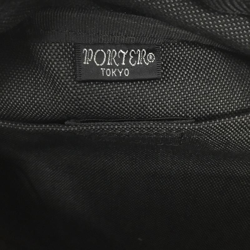 ポーター PORTER ウエストバッグ ウエストバッグ SMOKY スモーキー ボディバッグ ロゴ、文字 黒 / ブラック /  メンズ USED 古着 中古 10131245