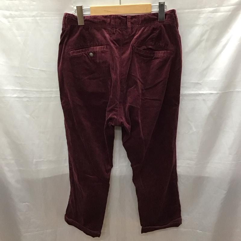 レイジブルー RAGEBLUE パンツ ワークパンツ、ペインターパンツ コーデュロイパンツ ワイドパンツ ストレッチパンツ カジュアルパンツ M 無地 えんじ / ワインレッド /  メンズ USED 古着 中古 10116880