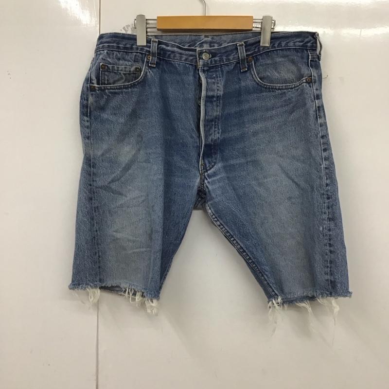 リーバイストラウスアンドコー Levi Strauss & co. パンツ ショートパンツ デニムパンツ ショートパンツ ハーフパンツ 無地 インディゴ / インディゴ /  メンズ USED 古着 中古 10129662