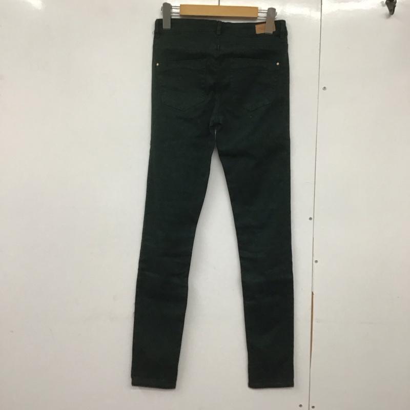 ザラ ZARA パンツ デニム、ジーンズ 34 無地 緑 / グリーン /  レディース USED 古着 中古 10143497