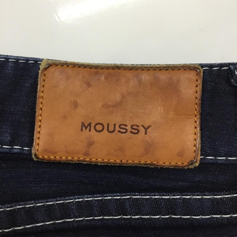 マウジー MOUSSY パンツ デニム、ジーンズ デニムパンツ スリムパンツ ストレッチパンツ ジーンズ 無地 インディゴ / インディゴ /  レディース USED 古着 中古 10118570