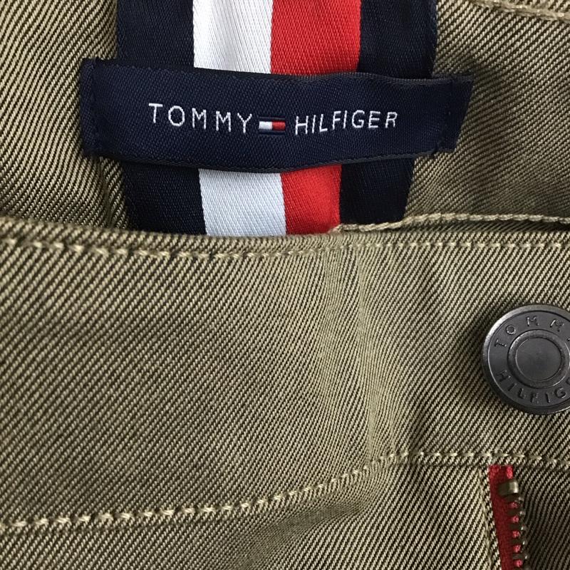トミーヒルフィガー TOMMY HILFIGER パンツ スラックス 78J1621 ストレッチパンツ 42 無地 カーキ / カーキ /  メンズ USED 古着 中古 10112926