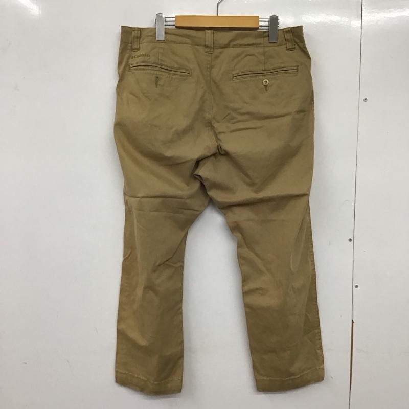 コロンビア Columbia パンツ チノパン チノパン ワイドパンツ カジュアルパンツ 34インチ 無地 ベージュ / ベージュ /  メンズ USED 古着 中古 10136582