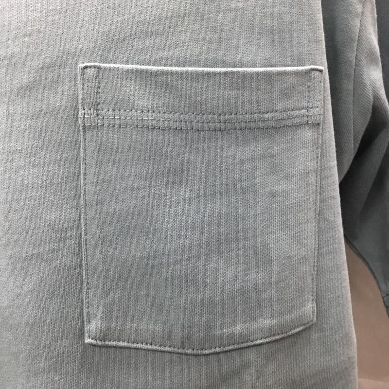 グリーンレーベルリラクシング green label relaxing カットソー 半袖 3217-175-4587 SCヘビーウェイトクルー半袖Tシャツ クルーネックカットソー L 無地 水色 / ライトブルー /  メンズ USED 古着 中古 10116731