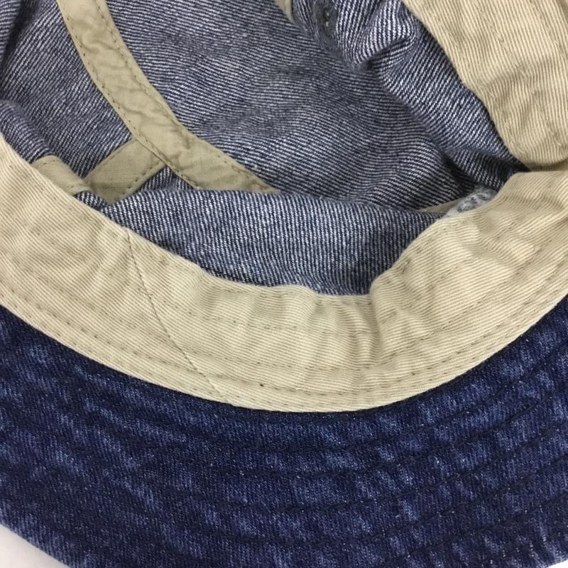 チャムス CHUMS 帽子 ハット NN80133 THE NORTH FACE デニム FREE ロゴ、文字 インディゴ / インディゴ /  メンズ USED 古着 中古 10130534