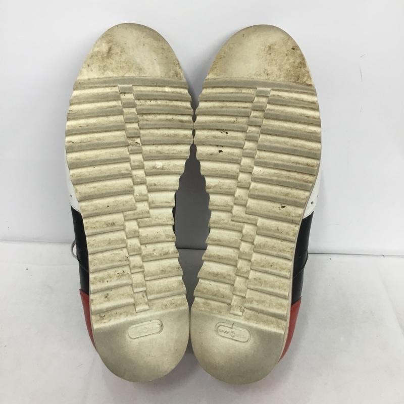 古着 USED スニーカー スニーカー GIANFRANCO LATTANZI 40 2733 無地 赤 / レッド / X 白 / ホワイト / X 紺 / ネイビー /  メンズ USED 古着 中古 10149455