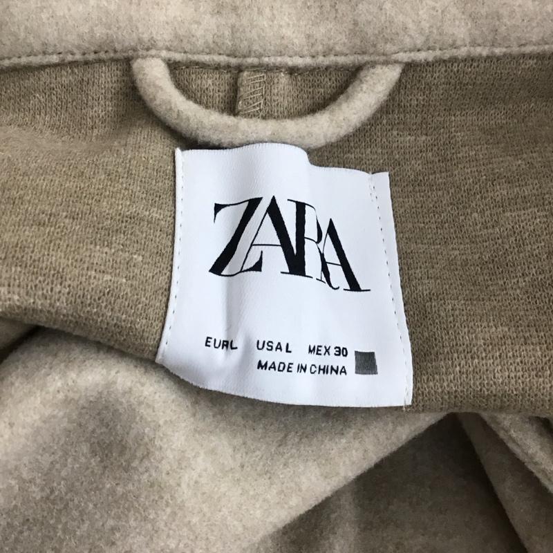 ザラ ZARA ベスト ベスト 3046 286 710 ロング ジレ L 無地 ベージュ / ベージュ /  レディース USED 古着 中古 10115281