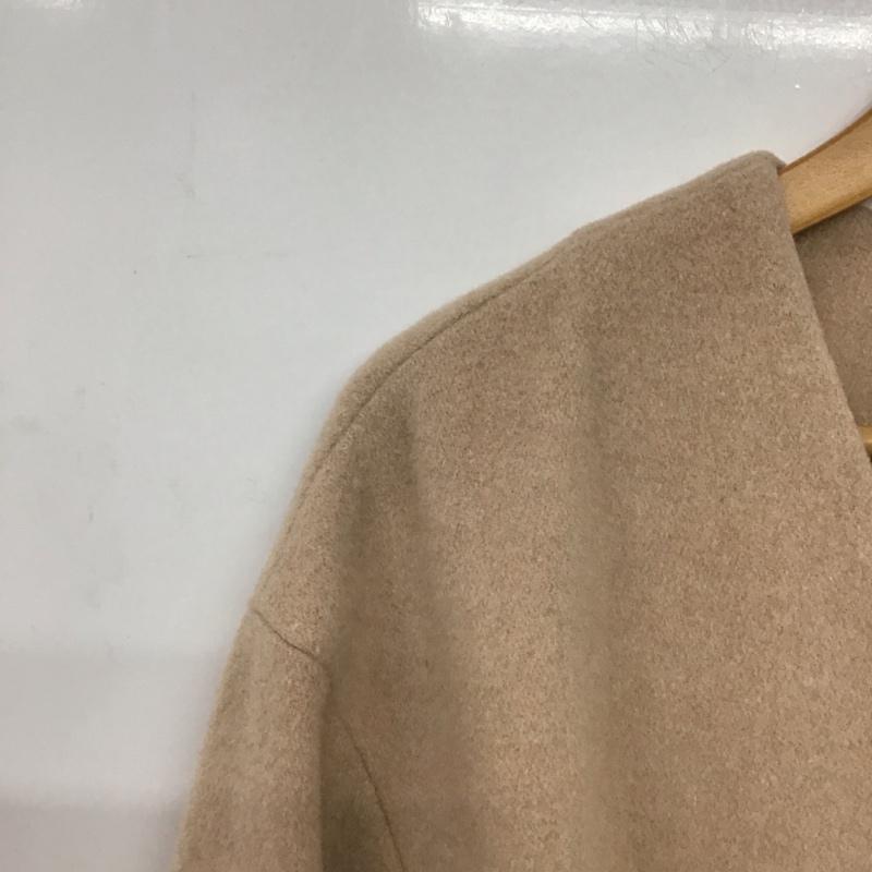 ナチュラルビューティーベーシック NATURAL BEAUTY BASIC ジャケット、上着 ジャケット、ブレザー 017-7252070 ロングコート アウター ノーカラージャケット M 無地 マルチカラー / マルチカラー /  レディース USED 古着 中古 10143736