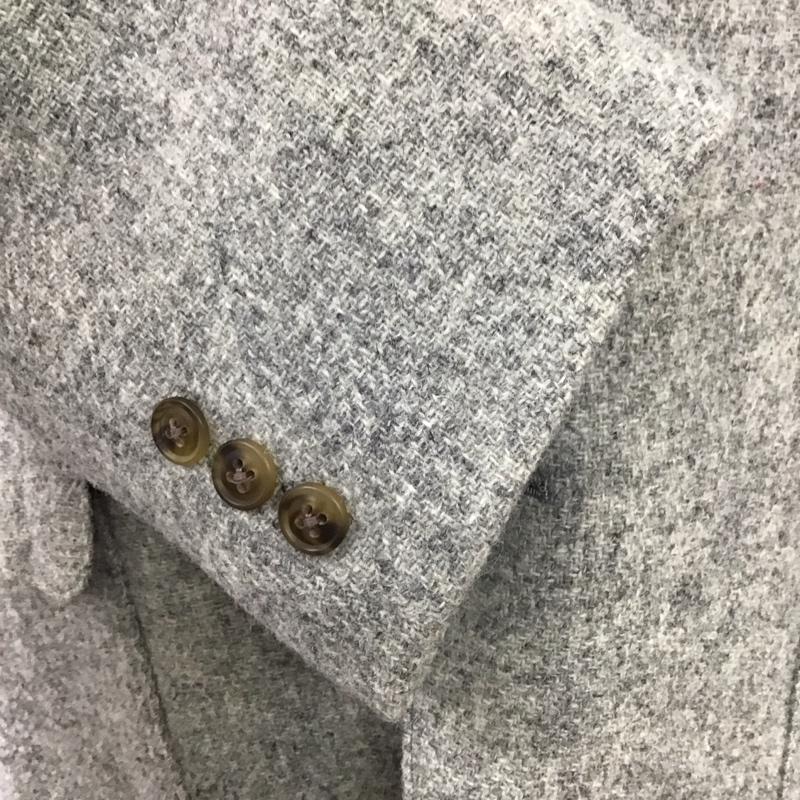 ハリスツイード HARRIS TWEED ジャケット、上着 ジャケット、ブレザー 021-5-BR-OV ウール テーラード J.PRESS L 無地 ベージュ / ベージュ /  メンズ USED 古着 中古 10114951