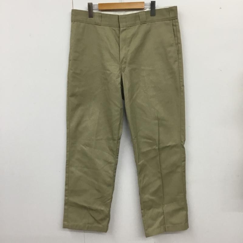 ディッキーズ Dickies パンツ ショートパンツ P387192 Original Fit 874 ワークパンツ 無地 ベージュ / ベージュ /  メンズ USED 古着 中古 10115646