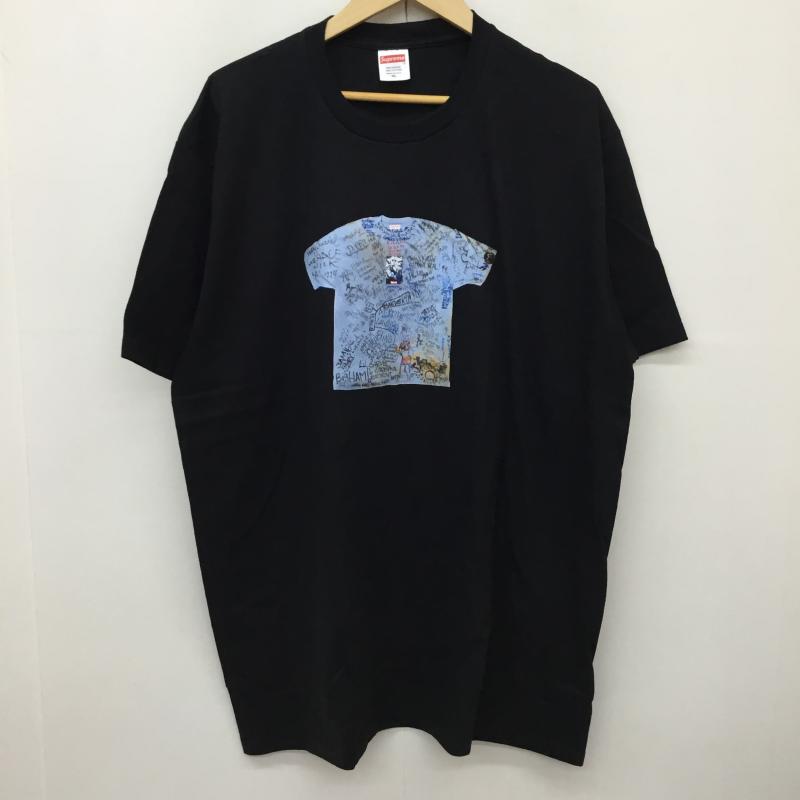 シュプリーム Supreme Tシャツ 半袖 30th Anniversary Tee XL プリント 黒 / ブラック /  メンズ USED 古着 中古 10145816