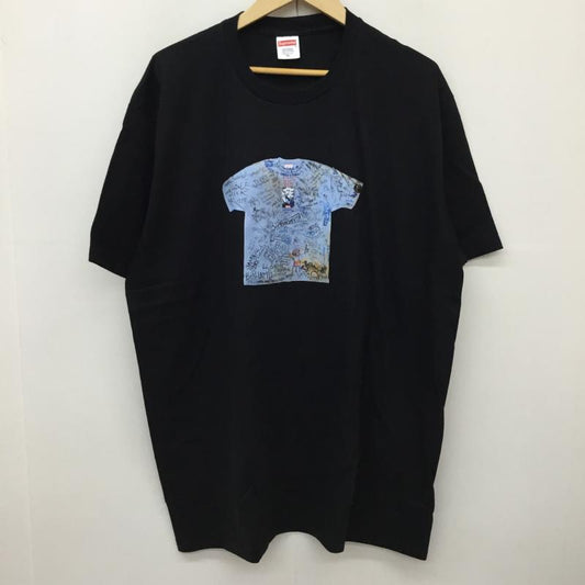 シュプリーム Supreme Tシャツ 半袖 30th Anniversary Tee XL プリント 黒 / ブラック /  メンズ USED 古着 中古 10145816