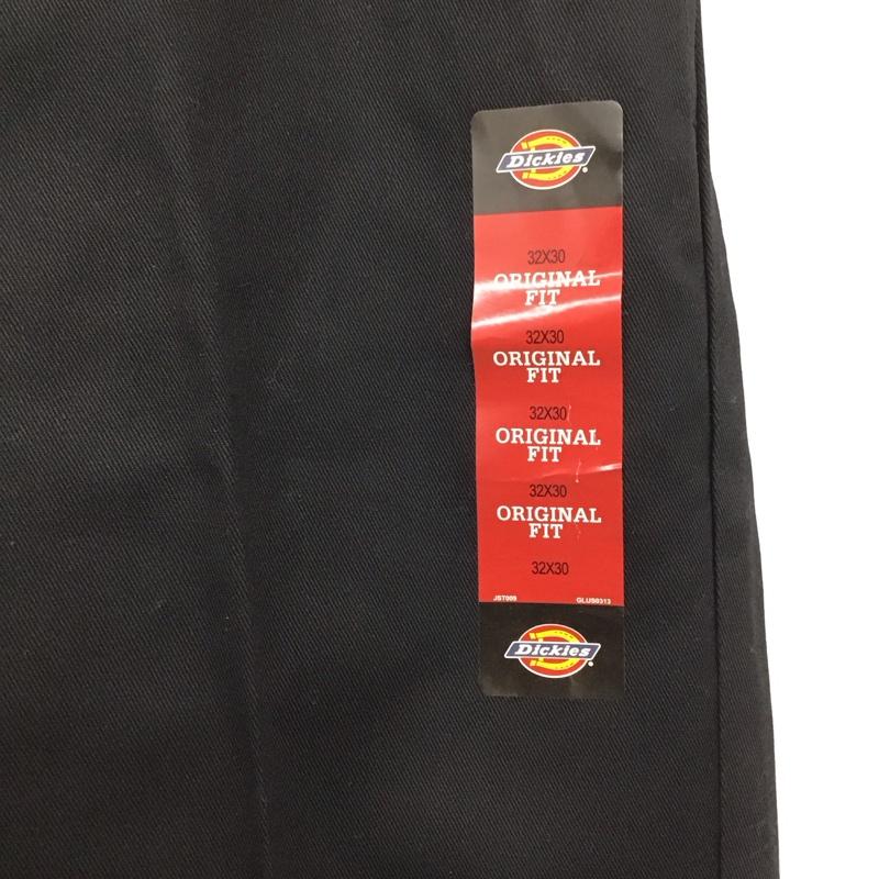ディッキーズ Dickies パンツ ワークパンツ、ペインターパンツ ワークパンツ ワイドパンツ カジュアルパンツ 32インチ 無地 黒 / ブラック /  メンズ USED 古着 中古 10146969