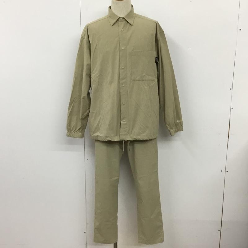 ニコアンド niko and... セットアップ セットアップ H202MA22AD コーチジャケット CORDURA 2020 セットアップ 3 無地 ベージュ / ベージュ /  メンズ USED 古着 中古 10110043