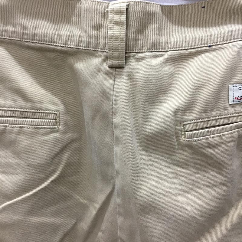 ポロバイラルフローレン Polo by RALPH LAUREN パンツ ショートパンツ ショートパンツ ハーフパンツ カジュアルパンツ 33インチ 無地 ベージュ / ベージュ /  メンズ USED 古着 中古 10120269