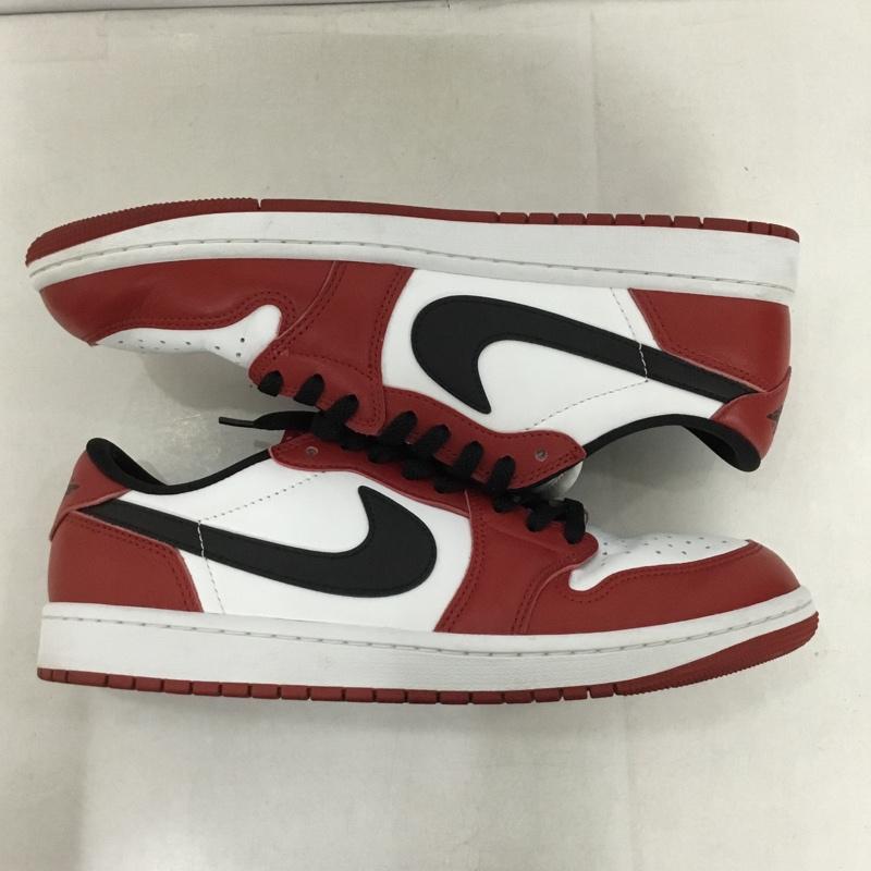 ナイキ NIKE スニーカー スニーカー HQ6998 600 AIR JORDAN 1 RETRO LOW OG 29cm 箱有 29.0cm ロゴ、文字 白 / ホワイト / X 黒 / ブラック / X 赤 / レッド /  メンズ USED 古着 中古 10146015