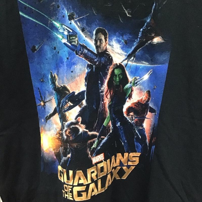 古着 USED Tシャツ 半袖 マーベル 映画Tシャツ ガーディアンズ オブ ギャラクシー プリント 黒 / ブラック /  メンズ USED 古着 中古 10123366