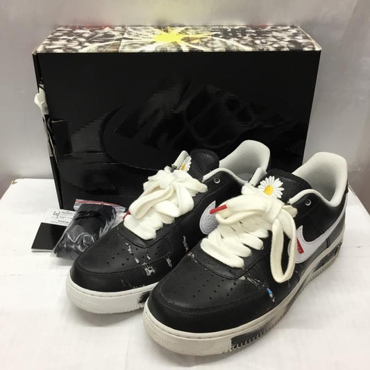 ナイキ NIKE スニーカー スニーカー AQ3692 001 AIR FORCE 1 07 PARA-NOISE G-DRAGON PEACEMINUSONE 28cm 箱有 28.0cm ロゴ、文字 黒 / ブラック /  メンズ USED 古着 中古 10112849