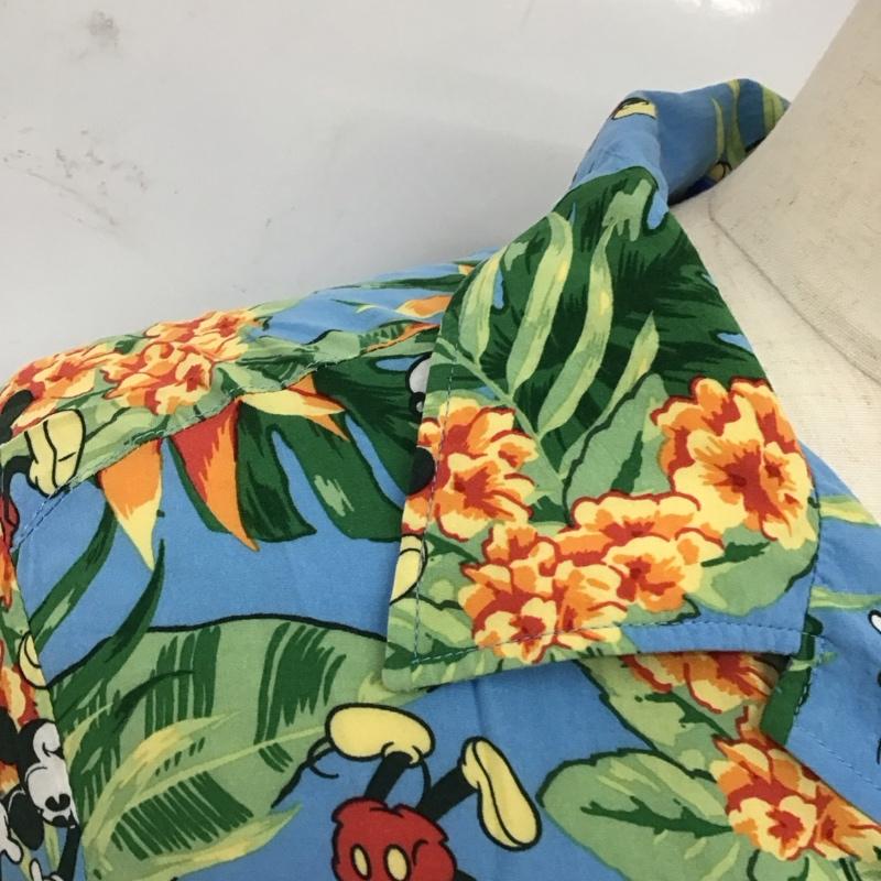 ディズニー Disney シャツ、ブラウス 半袖 半袖シャツ カラーシャツ 半袖カットソー アロハシャツ M プリント マルチカラー / マルチカラー /  メンズ USED 古着 中古 10123988