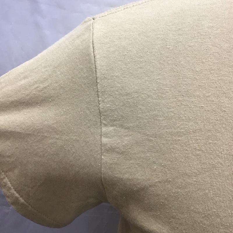 フリークスストア FREAK S STORE Tシャツ 半袖 スケート ベアー S ワンポイント ベージュ / ベージュ /  メンズ USED 古着 中古 10115549