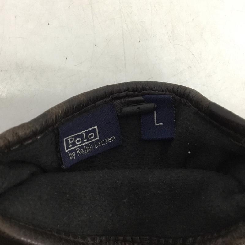 ポロバイラルフローレン Polo by RALPH LAUREN ファッション小物 手袋 Thinsulate グローブ 無地 ダークブラウン / ダークブラウン /  メンズ USED 古着 中古 10143670