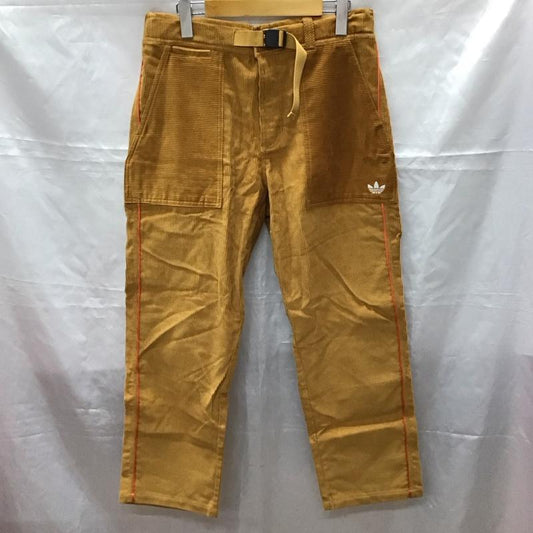 アディダスオリジナルス adidas originals パンツ ワークパンツ、ペインターパンツ コーデュロイパンツ ワイドパンツ ストレートパンツ カジュアルパンツ L 無地 ベージュ / ベージュ /  メンズ USED 古着 中古 10113893