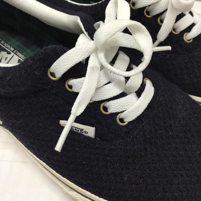 バンズ VANS スニーカー スニーカー V98KANOKO KNIT 鹿の子編み 27cm 27.0cm 無地 紺 / ネイビー / X 白 / ホワイト /  メンズ USED 古着 中古 10107624